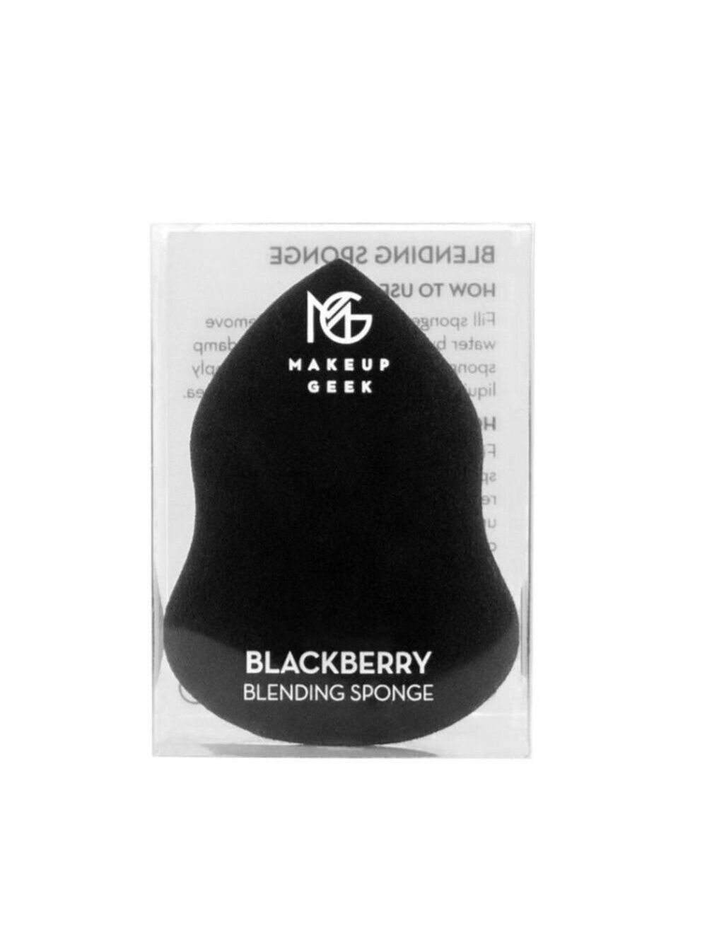 Makeup Geek Blackberry Blending Sponge | NEW | MG Beauty Blender Round